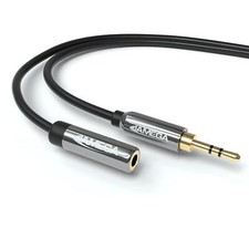 AUX Verlängerungskabel 3,5mm Klinke Stecker zu 3,5mm Buchse Klinkenkabel Audio