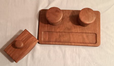 Alte Schreibtisch-Garnitur