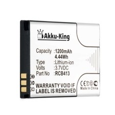Akku für Doro Primo 406, 413, 414 RCB01P01- Li-Ion 1200mAh