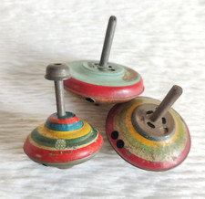 Vintage Rund Big Kreisel Blech