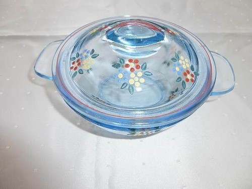 Handbemalte glasdose - handbemalte,