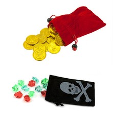 Piraten Beutel mit Edelsteinen