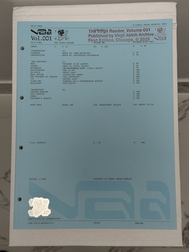 The virgil abloh archive - the,