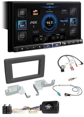 Alpine dab 2din usb bluetooth - dab,
