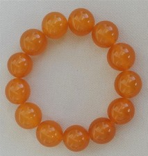 Bernstein Armband Butterscotch 23 Gramm 14 mm Kugeln