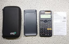 CASIO FX-85DE X ClassWiz Wissenschaftlicher Taschenrechner mit Etui u. Bedanl.