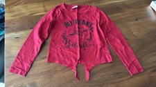 Longsleeve Pullover Gr.134-140 von Yigga für Mädchen Rot