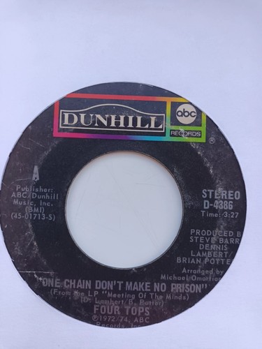 Four tops one - four, don't