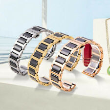 Premium Keramik Edelstahl Uhrenarmband Armband 14 16 18 20 22mm Schnellspanner