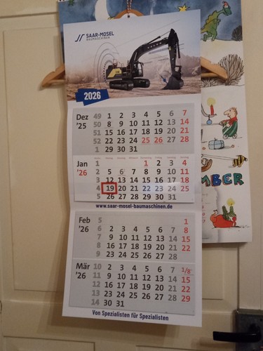 Monats kalender 2026 - 4,