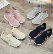 Damen Sneaker Slip On Turnschuhe Laufschuhe Sportschuhe Socken Freizeit Schuhe