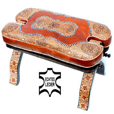 Marokkanischer Orientalischer Kamelhocker Fußhocker Schemmel Hocker Sitzkissen