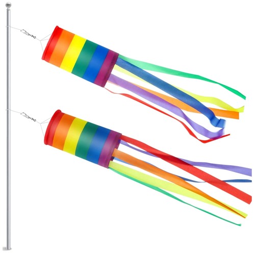 Regenbogen windsack - regenbogen,