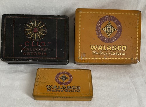 Blechdose waldorf astoria - blechdose,