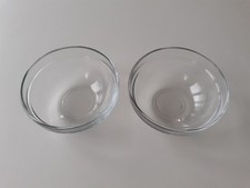 2 x Glasschale, Schale, Schüssel, Dessertschale, Glas