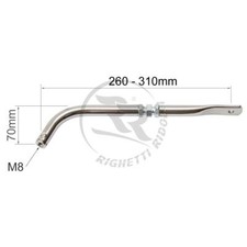 Sitzstrebe gebogen Sitzhalter