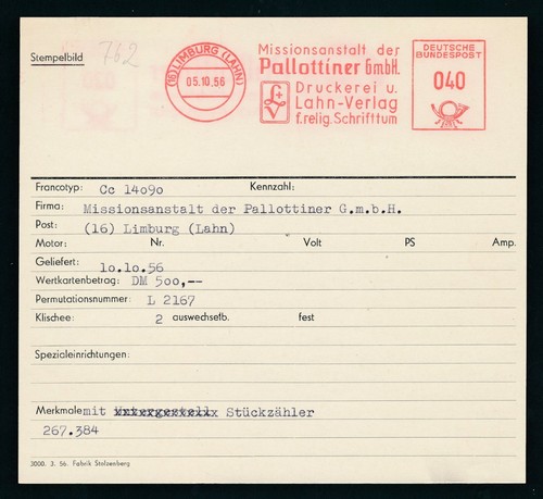 S0762 francotyp afs - francotyp,