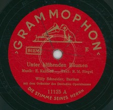 Sammlungsauflösung - 20 Schellackplatten  Siehe Details