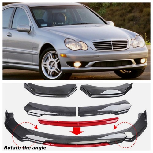 Carbon style front bumper lip - front,