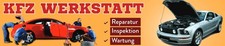 Banner 2,5 m 'KFZ WERKSTATT