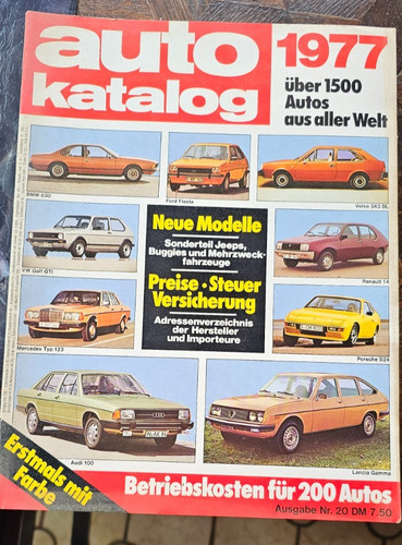 Auto katalog 1977 ausgabe - ausgabe, 20