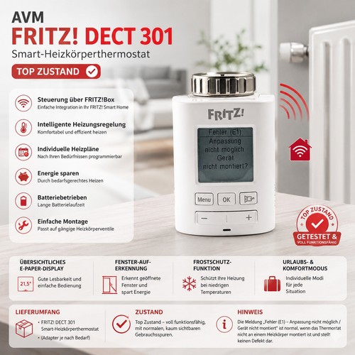 Avm fritz dect 301 - fritz!,