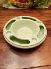 Retro Jasba 1913/21 Adventsschale Adventskranz Kerzenhalter Keramik 50er Jahre