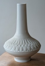 Vintage große biskuit vase - vintage:, biskuit-vase