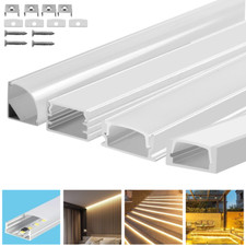 5/10x 1m LED Aluminium Profil