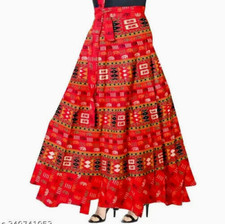 Baumwolle Rund Wickelrock