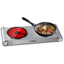 Elektrische Doppelkochplatte