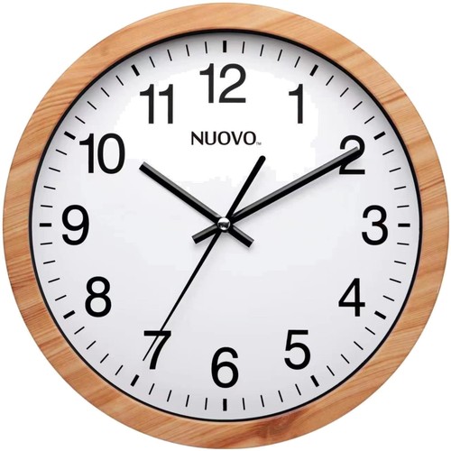 Wanduhr zoll holz retro - wanduhr,