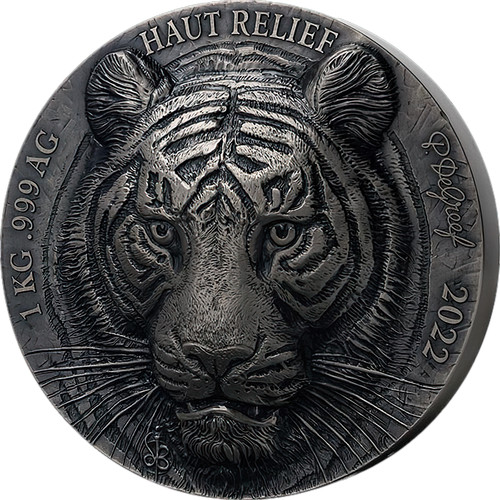 1kg silber mauquoy tiger - silber,