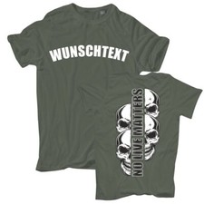 T-Shirt WUNSCHTEXT Life is Pain No live matters skulls S - 8XL Biker ultras club