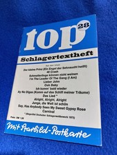 Top Schlagertextheft 28 /