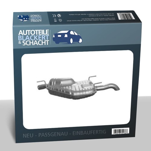 Auspuff endtopf für saab 5 - auspuff,