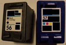 2 Druckerpatronen XL für HP