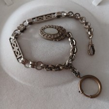 Antike Uhrenkette - Metall