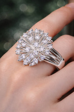 925er silber damenring - 925er,
