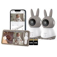 Babyphone mit 2 Kamera und App
