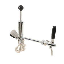 4" Bierfass Partypumpe Bierpumpe Edelstahl Bierfass-Zapfhahn Fasspumpe Verteiler