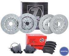 ZIMMERMANN BREMSENSET KOMPLETT
