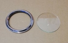 Chromring Glas 65mm mit Rand