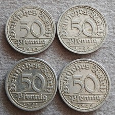 1919 + 1920+ 1921 + 1922 alle