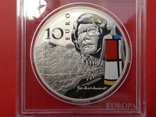 Frankreich, 10 Euro, Yves St. Laurent, 2016, Silber, original, farbig