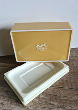 Vintage! HERMÈS original Seifendose, leere Dose ohne Seife
