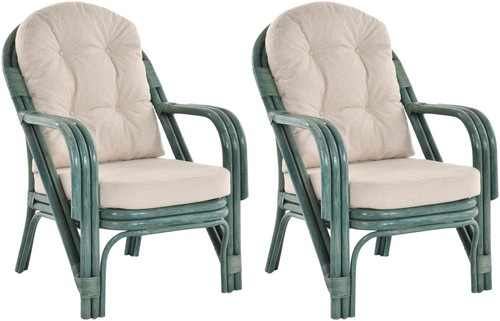 Set rattansessel niam rattan - set/2,