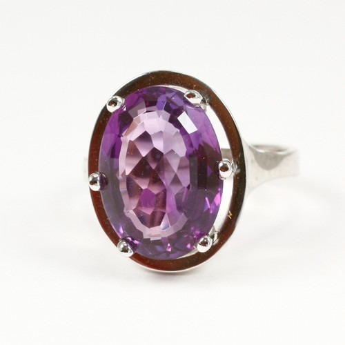 Ring 585 weissgold - ring, 14