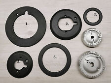 7x Bauknecht Brennerdeckel Ring Aufsatz Brenner WOK Gaskochfeld Gasherd TGV