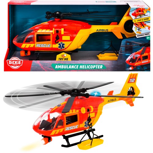Dickie ambulance helicopter - ambulance,
